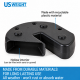 US Weight Tailgater Heavy Duty Canopy Weight Plates Set