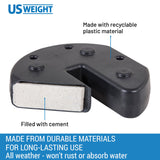 US Weight Tailgater Heavy Duty Canopy Weight Plates Set