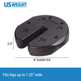 US Weight Tailgater Heavy Duty Canopy Weight Plates Set