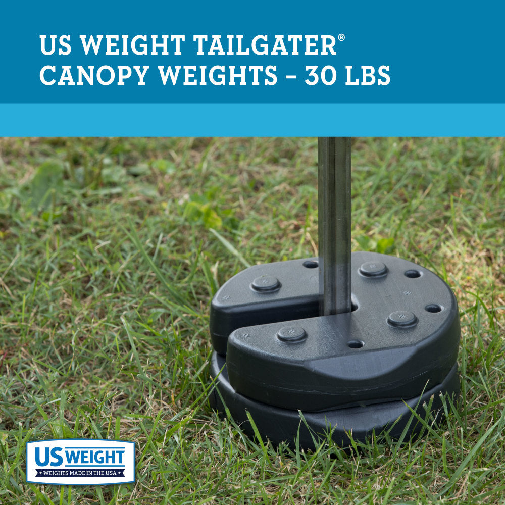 tent weights US Weight Tailgater Canopy Weight Set 20lb