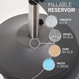 US Weight US Weight Grey Umbrella Base photo 3