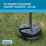 US Weight Tailgater Canopy Weights – 20 lbs. photo 2