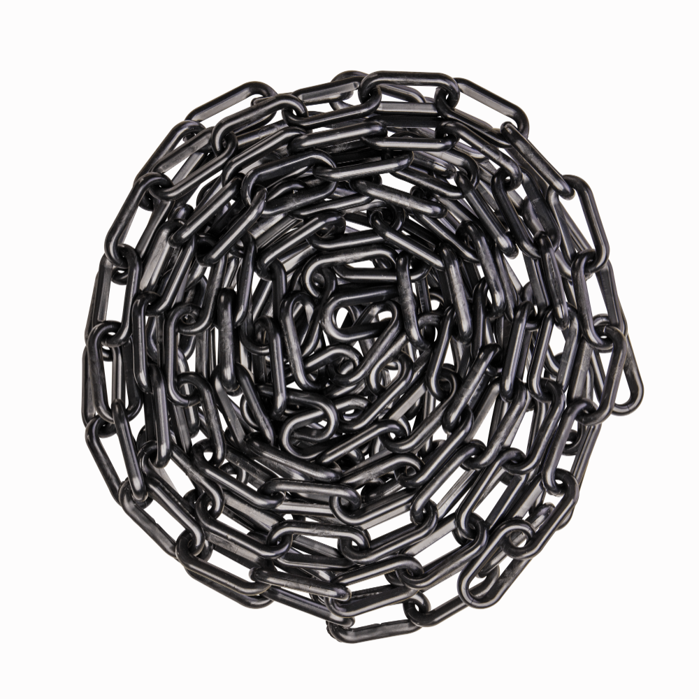 500 FT, 2-Inch Plastic Chain | US Weight