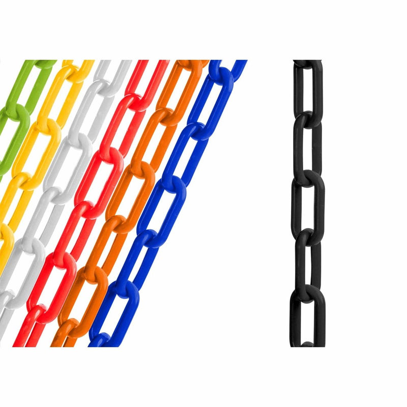 plastic chain, plastic chain links, plastic colored chain