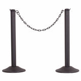 US Weight ChainBoss Stanchion - Black - Black Chain - Weighted Base photo 1