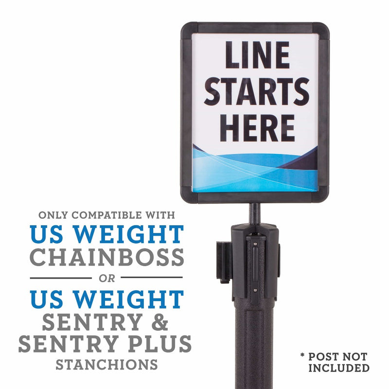 US Weight Sentry Sign Holder photo 2